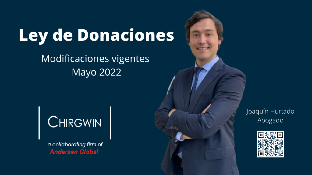 Ley de Donaciones – Chile – cambios vigentes